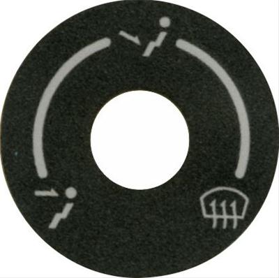 Vintage Air Climate Control Decals 205551