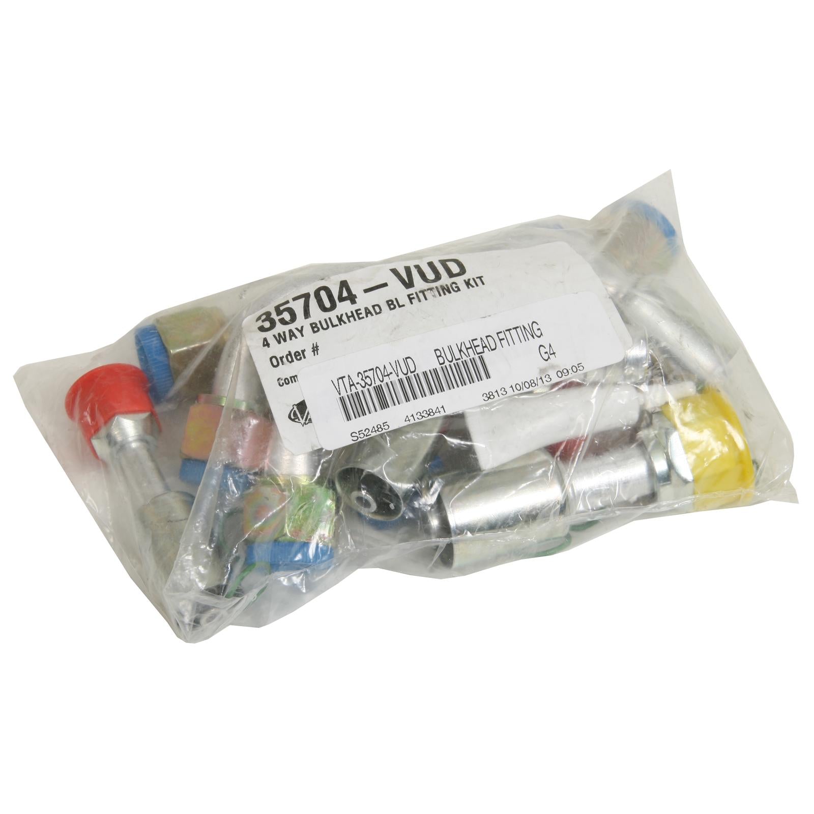 Vintage Air 4-Way Bulkhead Fitting Kits 35704-VUD