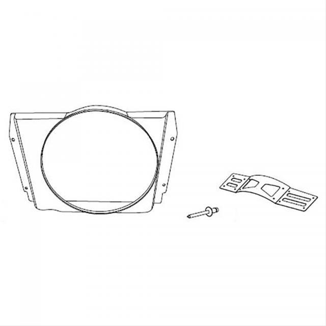 Vintage Air Fan Shrouds 370164