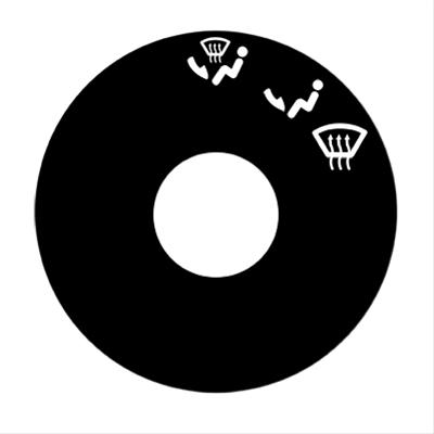 Vintage Air Climate Control Decals 484003