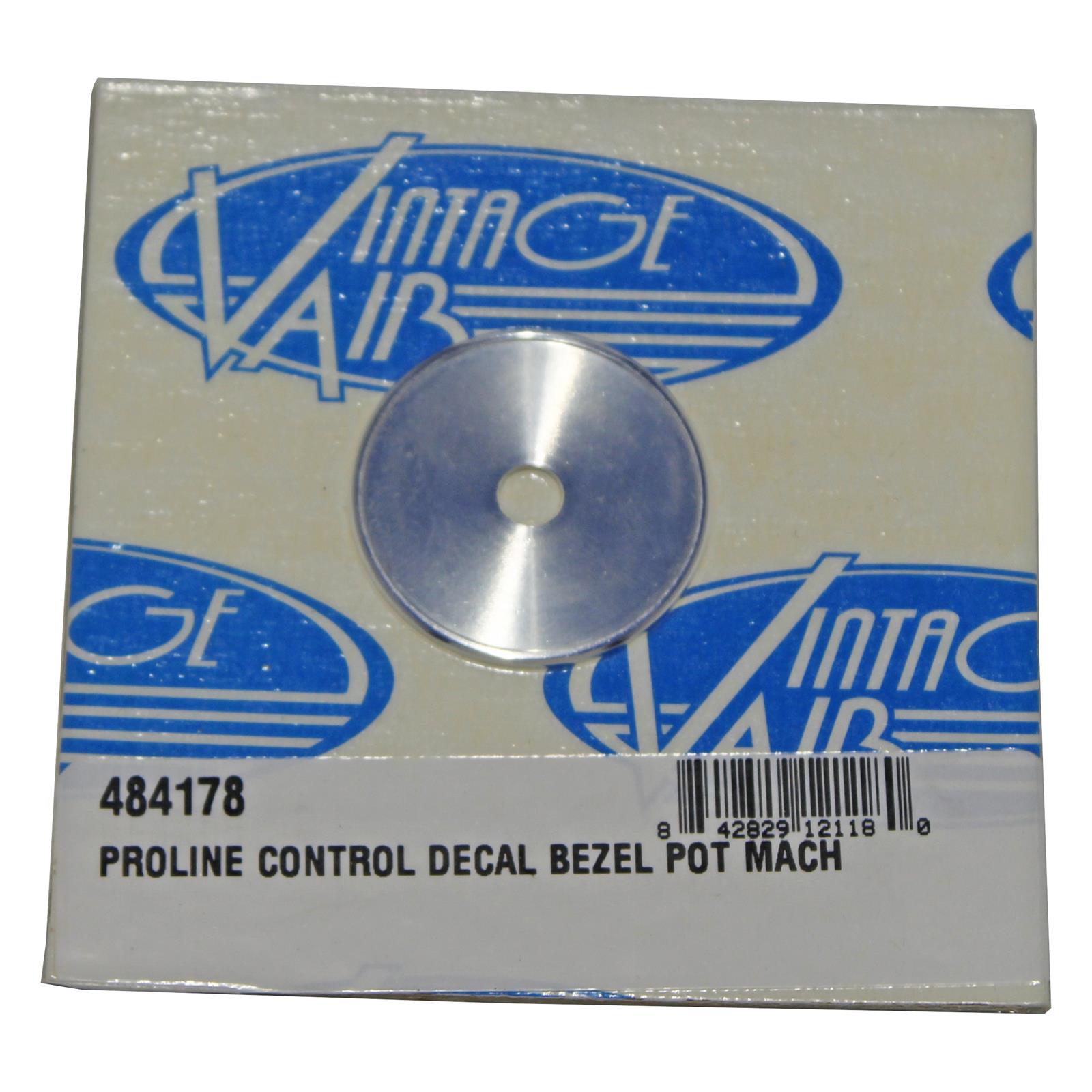 Vintage Air Climate Control Bezels 484178