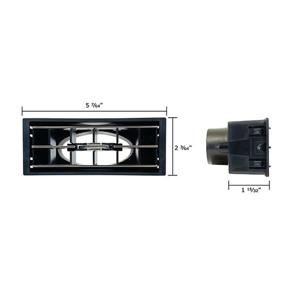 Vintage Air Hood Vents 491791