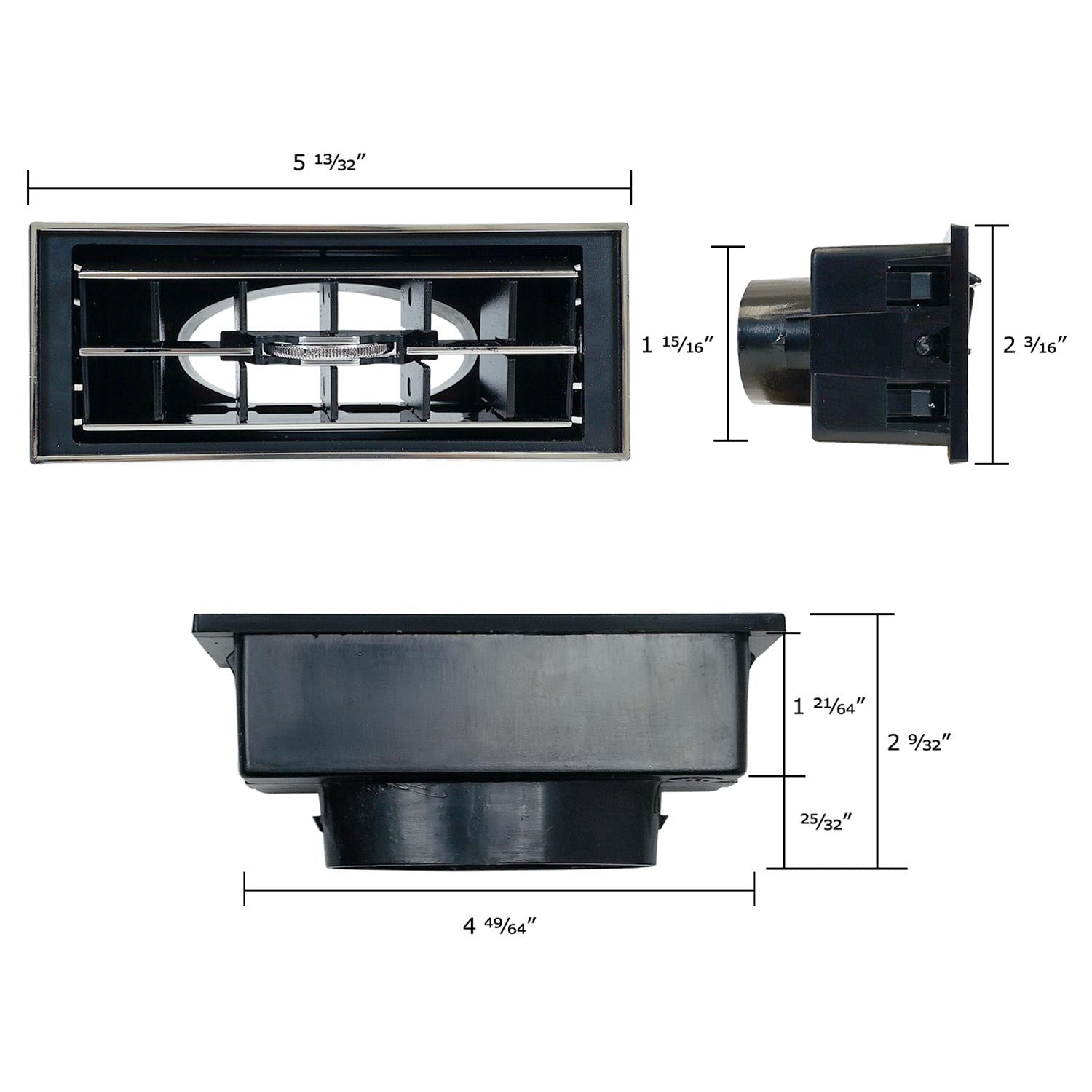 Vintage Air Standard Series Louvers 491792