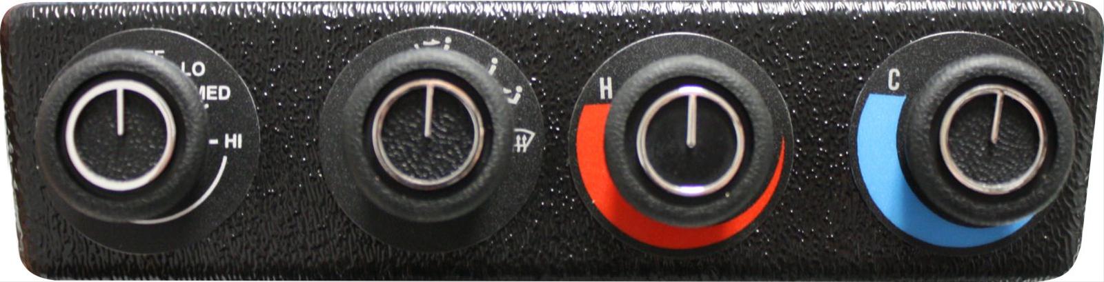 Vintage Air Gen-II Base Model Rotary Knob Controls 49200-RHA