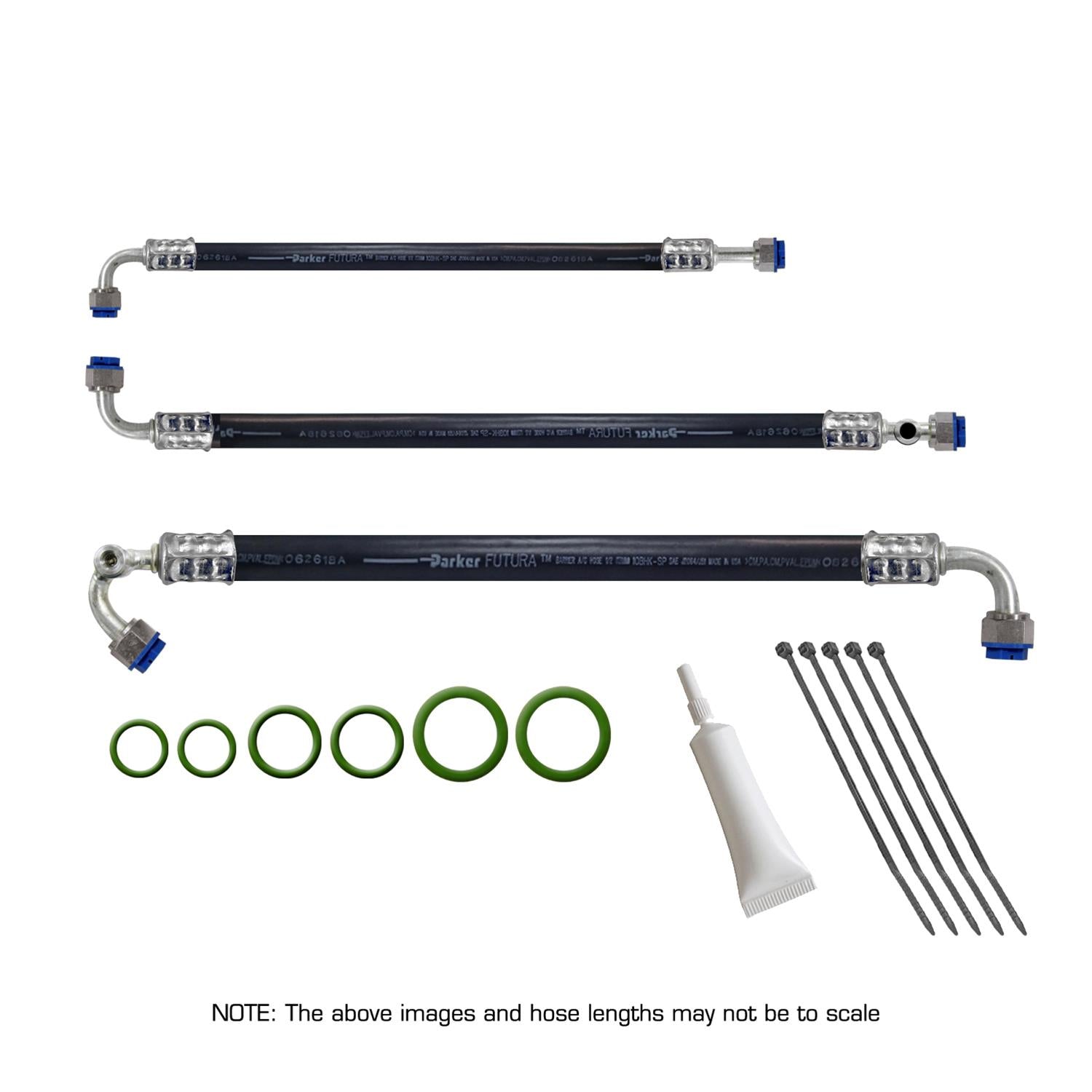 Vintage Air SureFit Reduced Barrier Standard Hose Kits 521065
