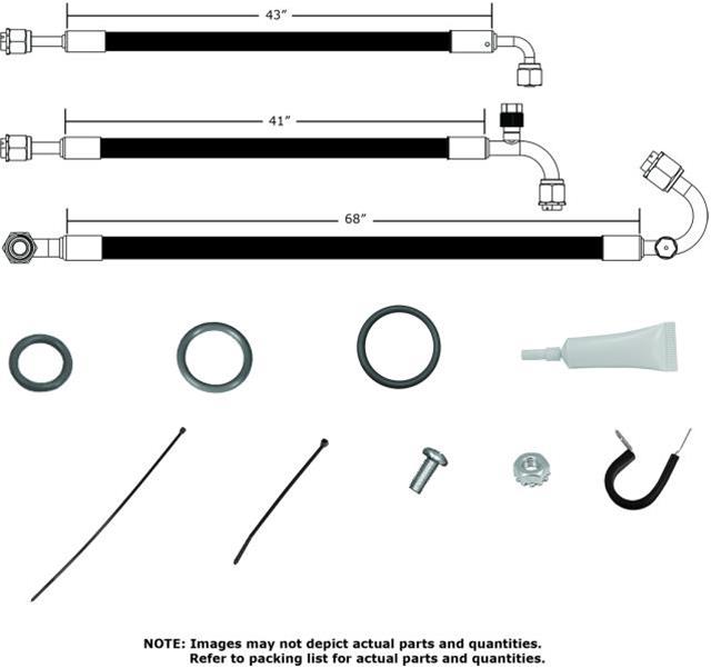 Vintage Air SureFit Reduced Barrier Standard Hose Kits 524462