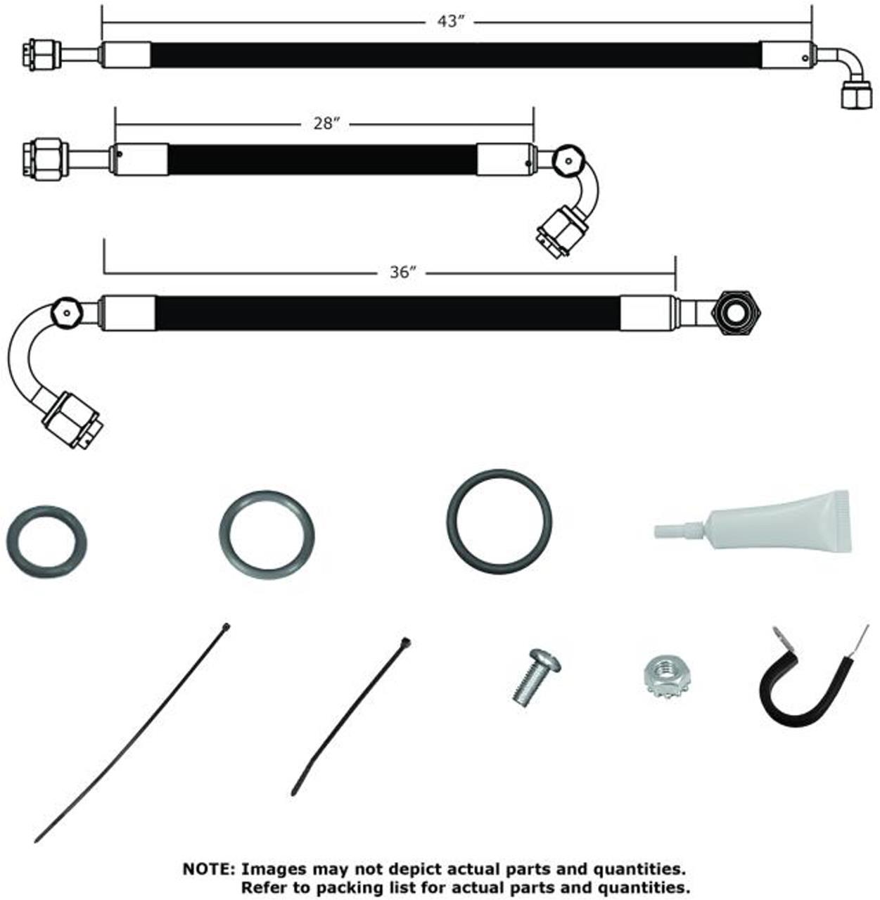 Vintage Air SureFit Reduced Barrier Standard Hose Kits 524463