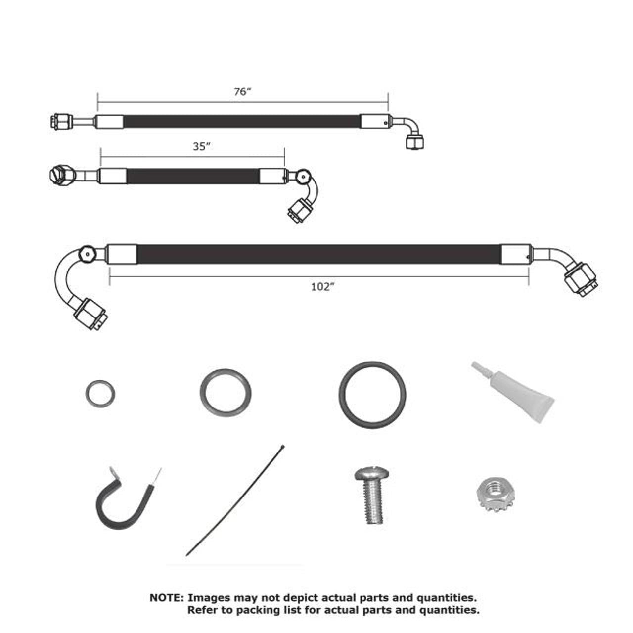 Vintage Air Standard Refrigeration Line Kits 524468