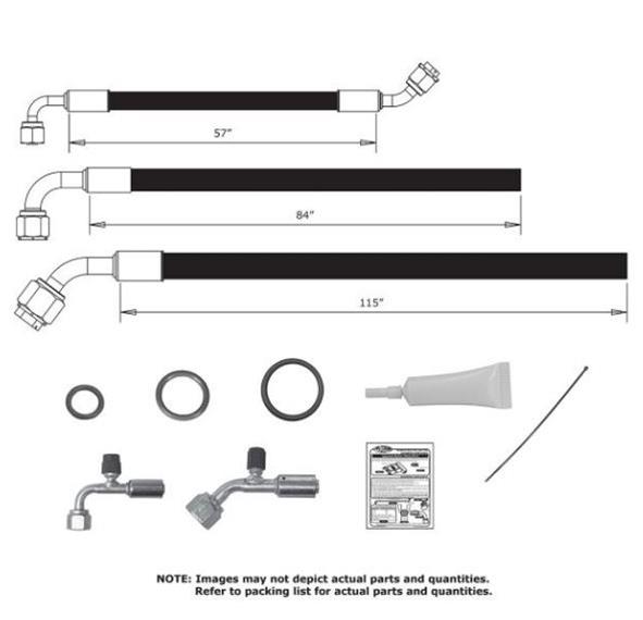 Vintage Air SureFit Reduced Barrier Standard Hose Kits 524477