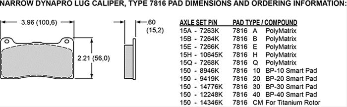 Wilwood Forged Narrow Dynalite Calipers 120-11578-P