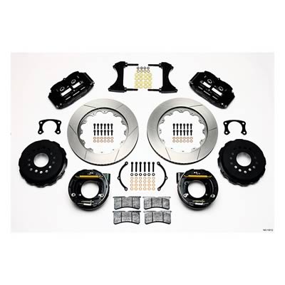 Wilwood Forged Narrow Superlite 4R Big Brake Rear Parking Brake Kits 140-10012