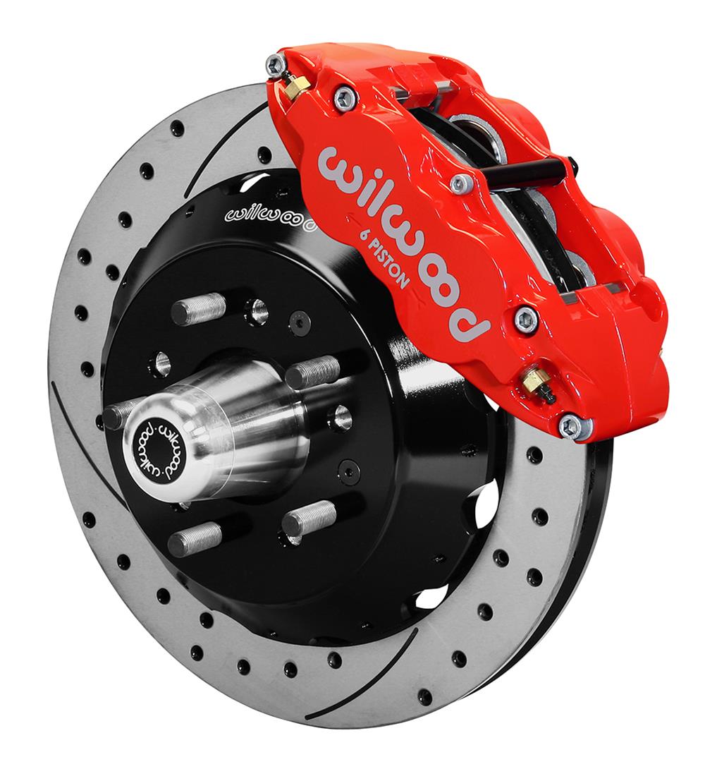 Wilwood Forged Narrow Superlite 6R Big Brake Front Brake Kits 140-10284-DR