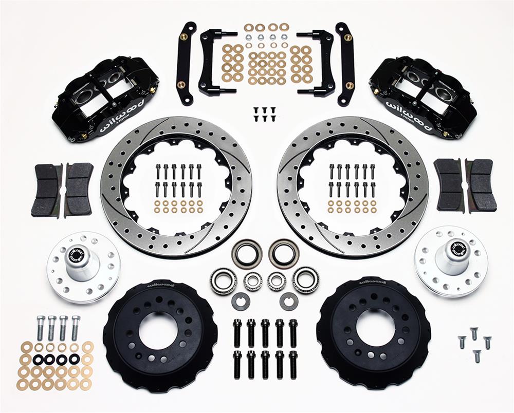 Wilwood Forged Narrow Superlite 6R Big Brake Front Brake Kits 140-10492-D