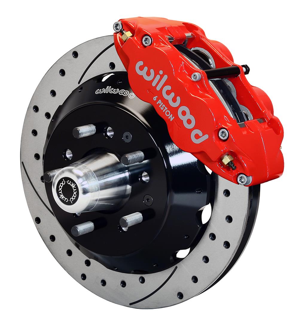 Wilwood Forged Narrow Superlite 6R Big Brake Front Brake Kits 140-10492-DR