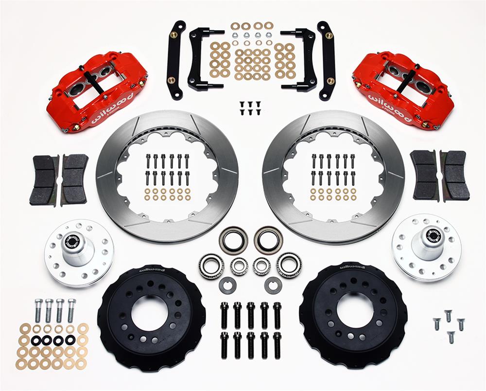 Wilwood Forged Narrow Superlite 6R Big Brake Front Brake Kits 140-10492-R