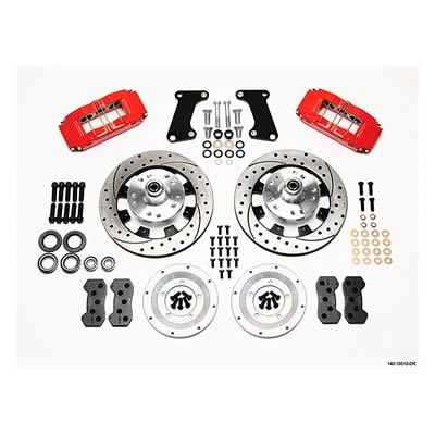 Wilwood Forged DynaPro 6 Big Brake Front Brake Kits 140-10510-DR