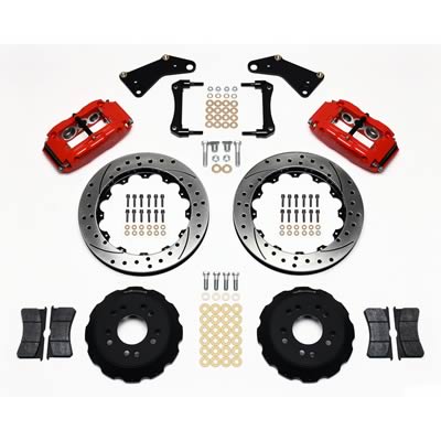 Wilwood Forged Narrow Superlite 6R Big Brake Front Brake Kits 140-10616-DR