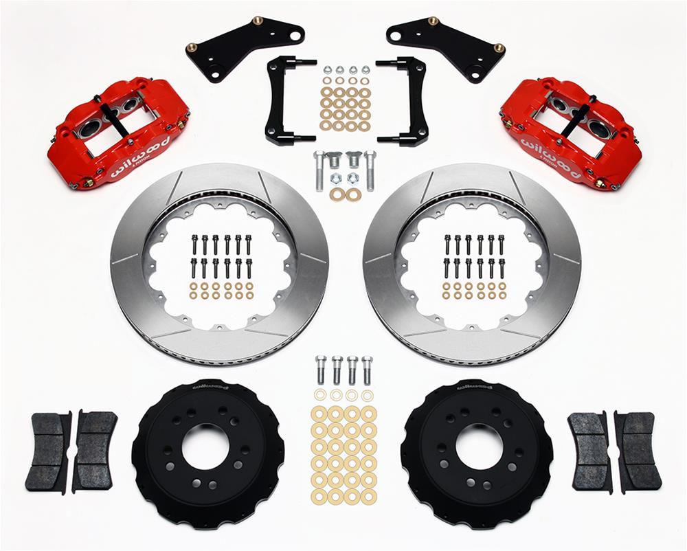 Wilwood Forged Narrow Superlite 6R Big Brake Front Brake Kits 140-10617-R