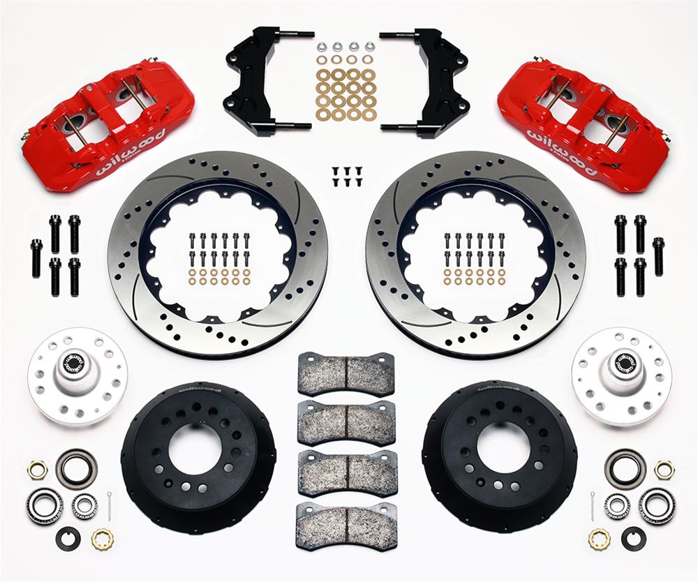 Wilwood AERO6 Big Brake Front Brake Kits 140-10641-DR