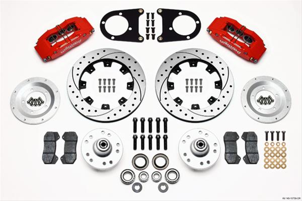 Wilwood Forged DynaPro 6 Big Brake Front Brake Kits 140-10739-DR