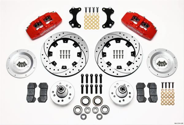 Wilwood Forged DynaPro 6 Big Brake Front Brake Kits 140-10741-DR
