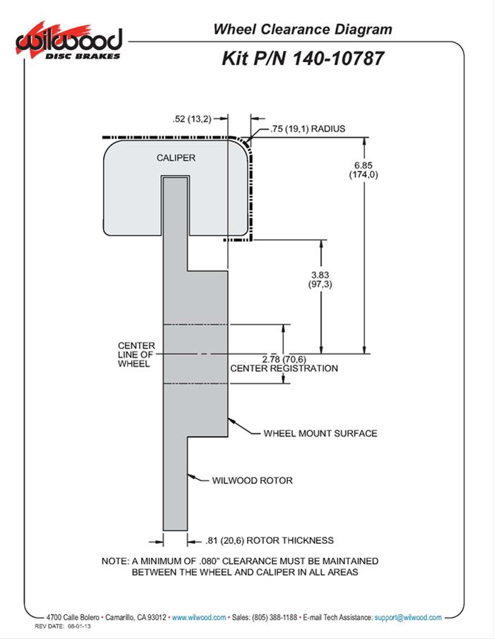 Wilwood DynaPro Radial Front Drag Brake Kits 140-10787-D