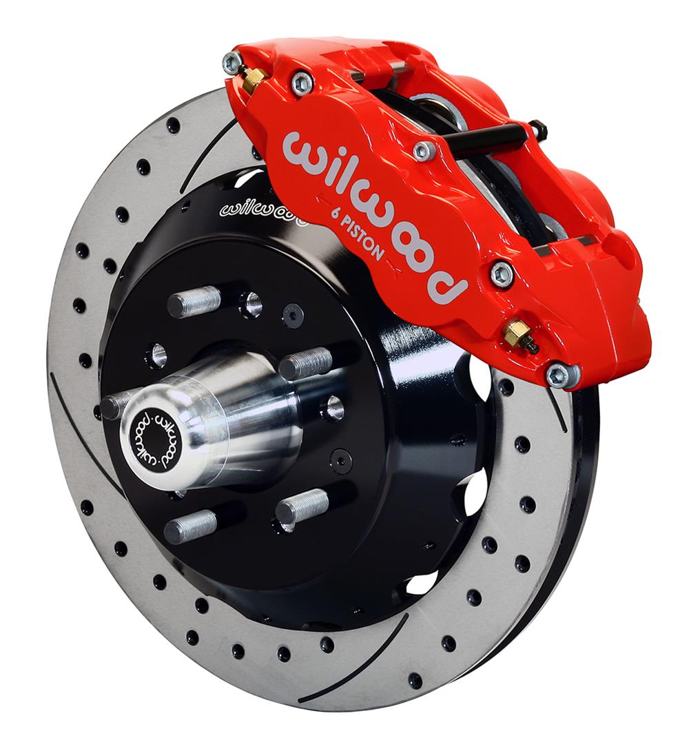 Wilwood Forged Narrow Superlite 6R Big Brake Front Brake Kits 140-10816-DR