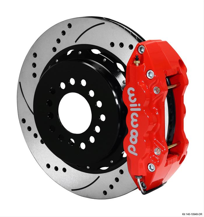 Wilwood AERO4 Big Brake Rear Brake Kits 140-10948-DR