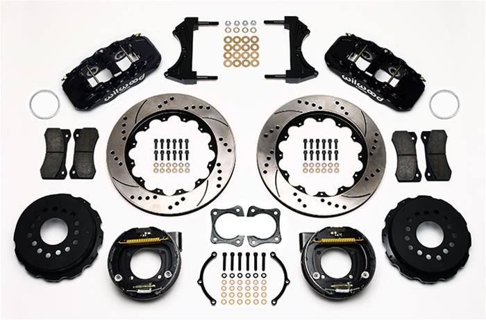 Wilwood AERO4 Big Brake Rear Brake Kits 140-10953-D