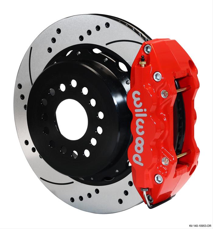 Wilwood AERO4 Big Brake Rear Brake Kits 140-10953-DR