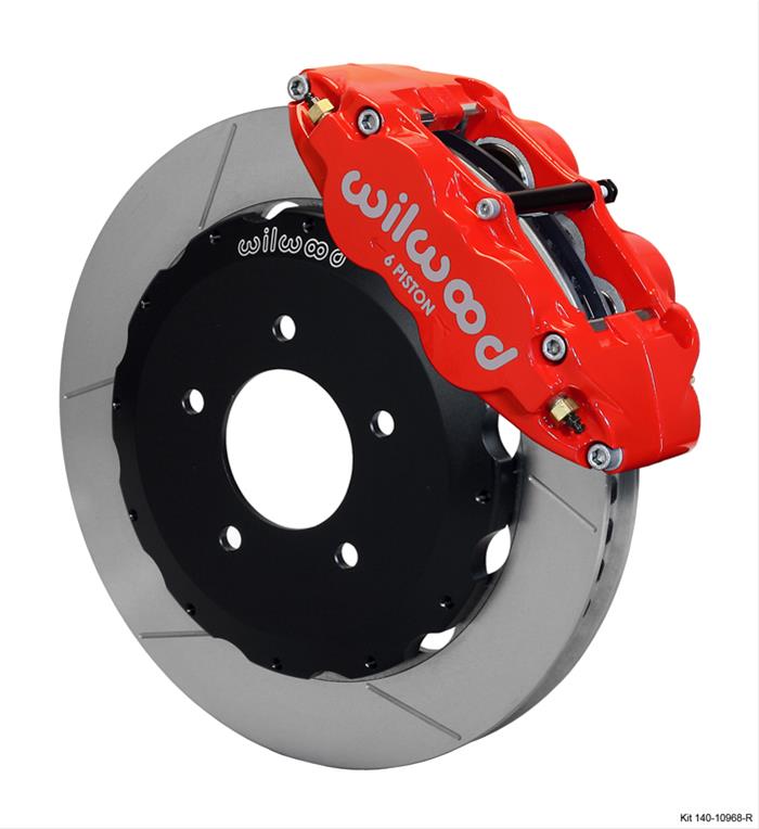 Wilwood Forged Narrow Superlite 6R Big Brake Front Brake Kits 140-10968-R