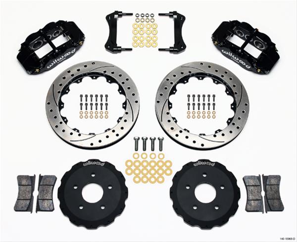 Wilwood Forged Narrow Superlite 6R Big Brake Front Brake Kits 140-10968-D
