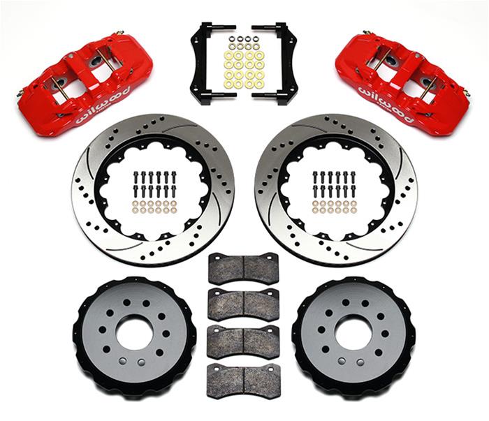 Wilwood AERO4 Big Brake Rear Brake Kits 140-11119-DR