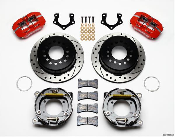 Wilwood Forged DynaPro Low-Profile Rear Parking Brake Kits 140-11386-DR