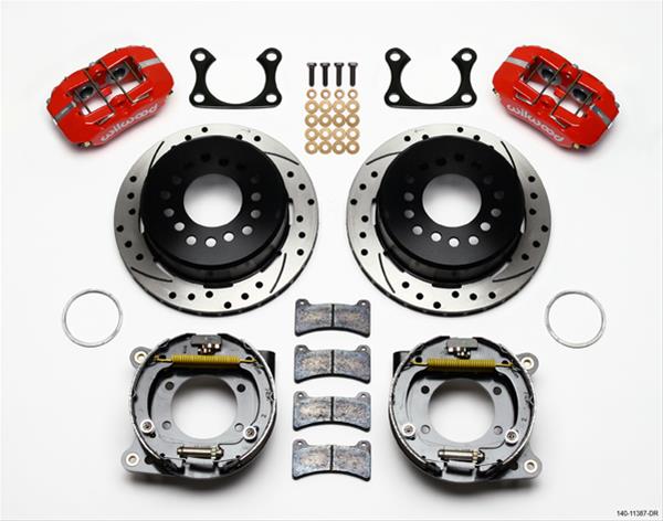 Wilwood Forged DynaPro Low-Profile Rear Parking Brake Kits 140-11387-DR