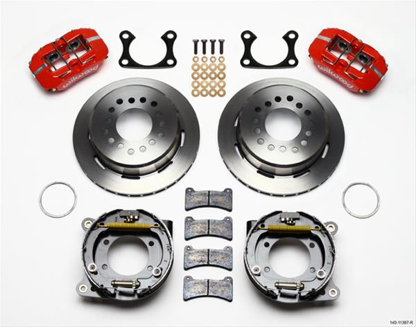 Wilwood Forged DynaPro Low-Profile Rear Parking Brake Kits 140-11387-R