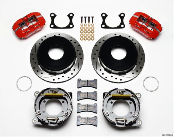 Wilwood Forged DynaPro Low-Profile Rear Parking Brake Kits 140-11388-DR