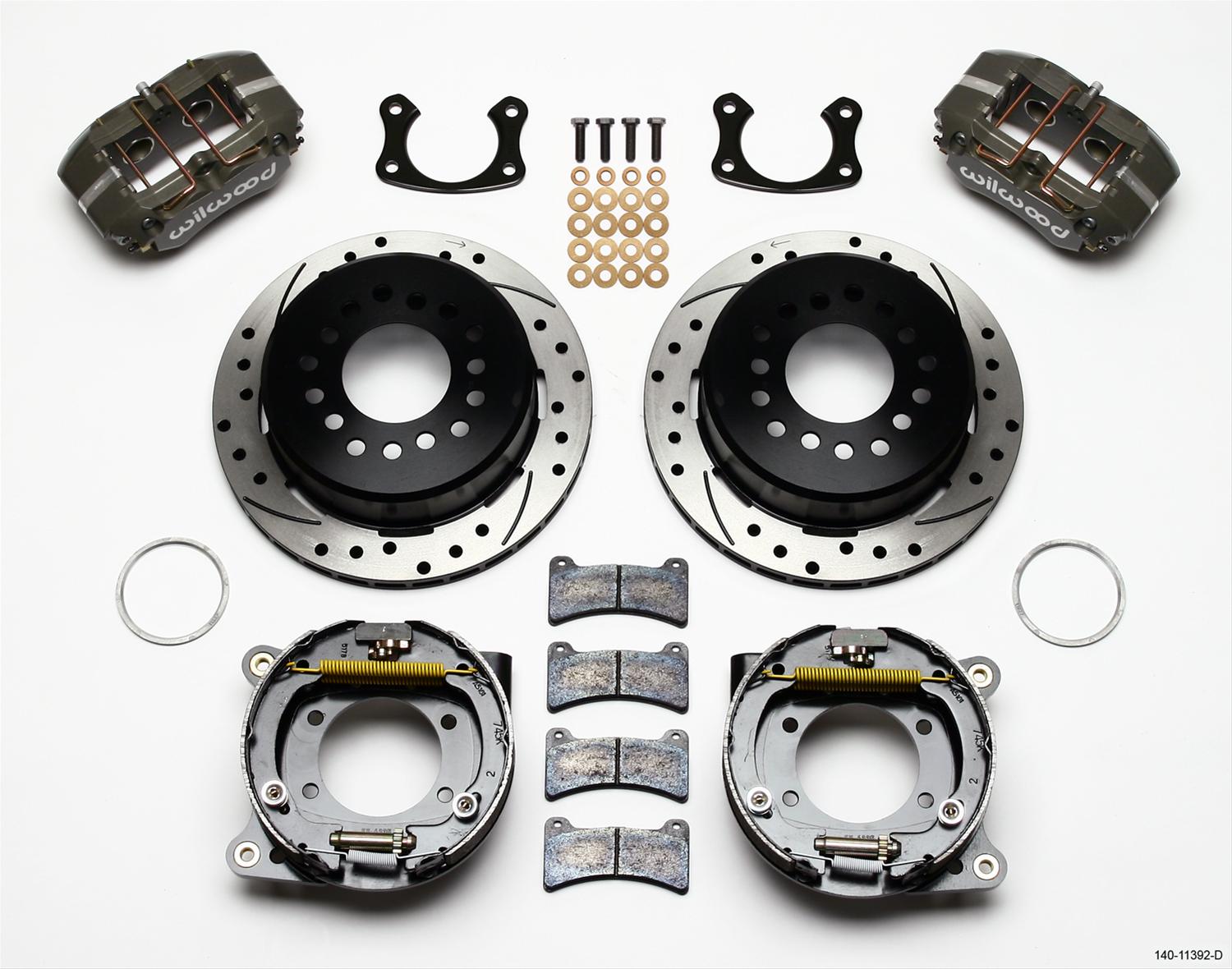 Wilwood Forged DynaPro Low-Profile Rear Parking Brake Kits 140-11392-D