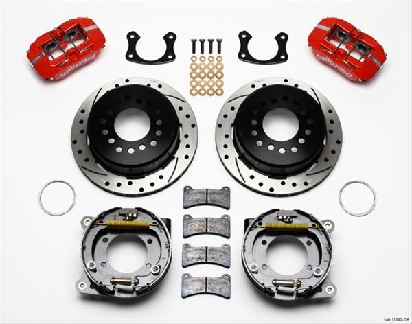 Wilwood Forged DynaPro Low-Profile Rear Parking Brake Kits 140-11392-DR