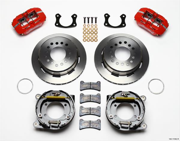 Wilwood Forged DynaPro Low-Profile Rear Parking Brake Kits 140-11392-R