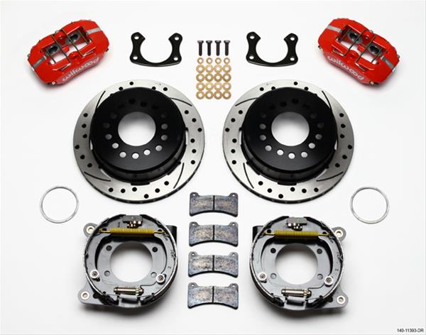 Wilwood Forged DynaPro Low-Profile Rear Parking Brake Kits 140-11393-DR