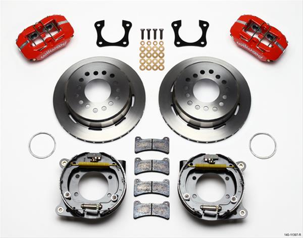 Wilwood Forged DynaPro Low-Profile Rear Parking Brake Kits 140-11397-R