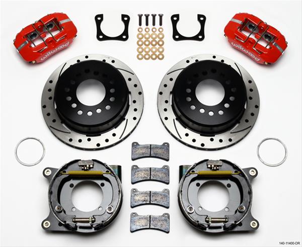 Wilwood Forged DynaPro Low-Profile Rear Parking Brake Kits 140-11400-DR