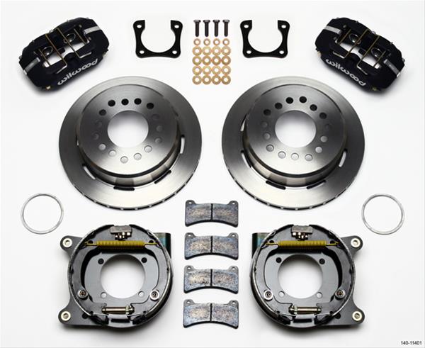 Wilwood Forged DynaPro Low-Profile Rear Parking Brake Kits 140-11401