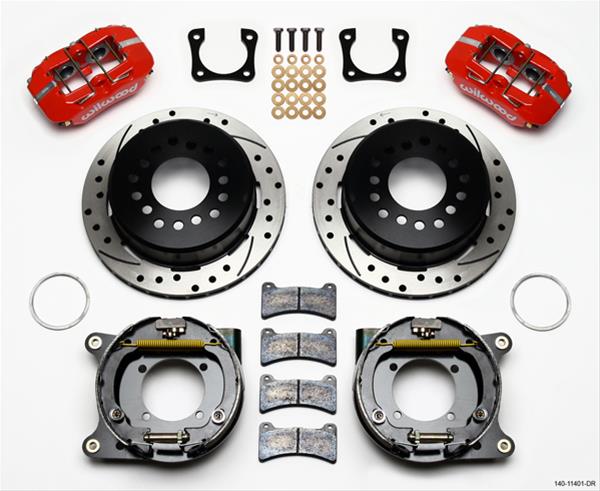 Wilwood Forged DynaPro Low-Profile Rear Parking Brake Kits 140-11401-DR
