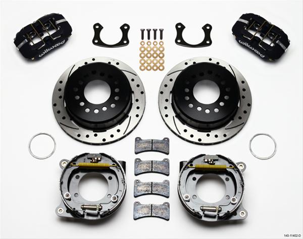 Wilwood Forged DynaPro Low-Profile Rear Parking Brake Kits 140-11402-D