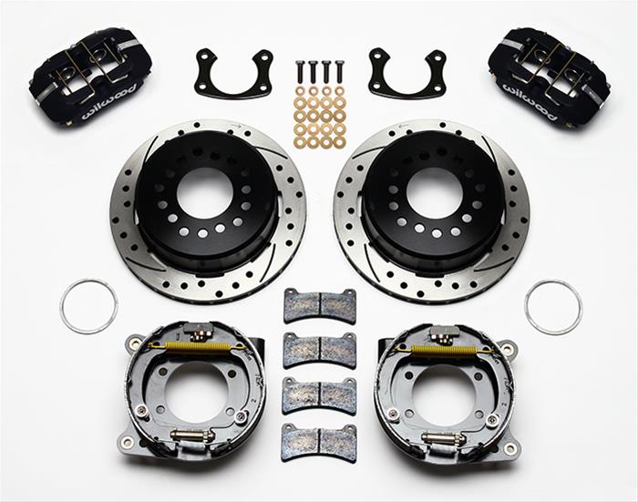 Wilwood Forged DynaPro Low-Profile Dust Seal Rear Parking Brake Kits 140-11402-DP