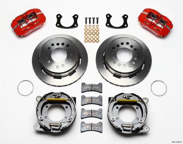 Wilwood Forged DynaPro Low-Profile Rear Parking Brake Kits 140-11403-R