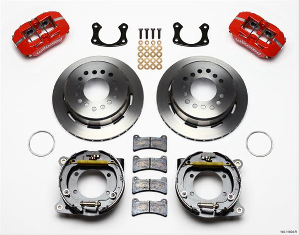 Wilwood Forged DynaPro Low-Profile Rear Parking Brake Kits 140-11404-R