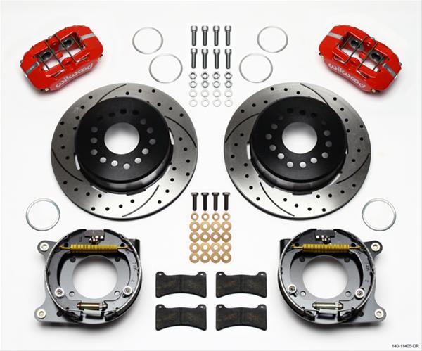Wilwood Forged DynaPro Low-Profile Rear Parking Brake Kits 140-11405-DR